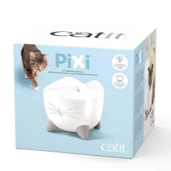Catit Pixi Drinkfontein Wit -Huisdierbenodigdheden Bevordering 0022517437155 pck webl