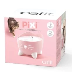 Catit Pixi Drinkfontein Roze -Huisdierbenodigdheden Bevordering 0022517437162 pck webl