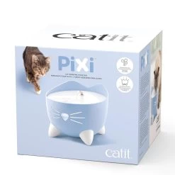 Catit Pixi Drinkfontein Blauw -Huisdierbenodigdheden Bevordering 0022517437179 pck webl