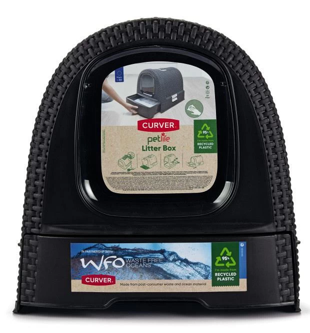 Curver Kattenbak Antraciet 5 Curver Kattenbak Antraciet - Afbeelding 3