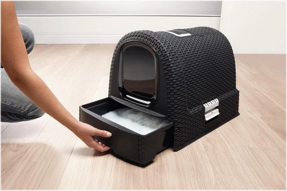 Curver Kattenbak Antraciet 6 Curver Kattenbak Antraciet - Afbeelding 4