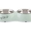 Beeztees Voer- En Drinkbak Oh My Cat Mint 2 X 160 Ml 2 Beeztees Voer- En Drinkbak Oh My Cat Mint 2 X 160 Ml -Huisdierbenodigdheden Bevordering 0650736