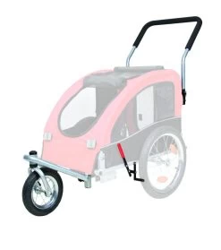 TRIXIE Joggingkit Voor Hondenfietskar M Zwart/rood