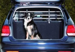 TRIXIE Aluminium Autorek Zilver/zwart -Huisdierbenodigdheden Bevordering 13171 2