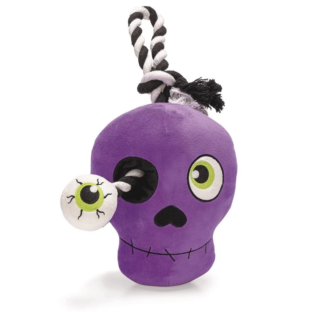 Beeztees Hondenspeelgoed Halloween Schedel 3 Beeztees Hondenspeelgoed Halloween Schedel