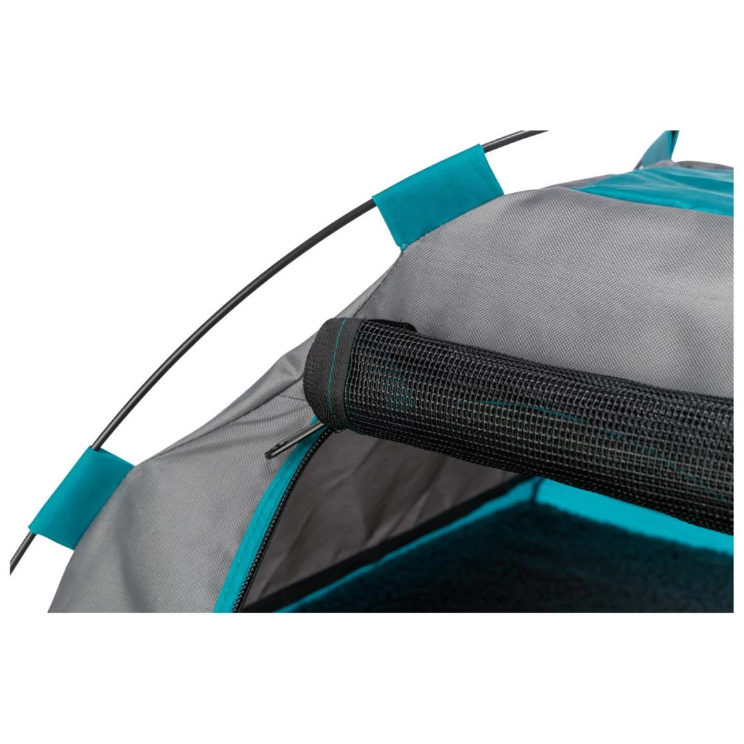 TRIXIE Hondentent Donkergrijs/Petrol 5 TRIXIE Hondentent Donkergrijs/Petrol - Afbeelding 3