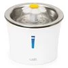 Catit 2.0 Flower Fountain Stainless Steel Top Wit 3 Ltr -Huisdierbenodigdheden Bevordering 33 43725