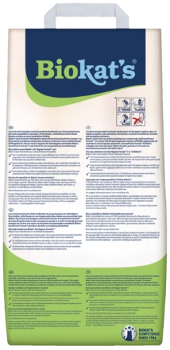 Biokat's Kattenbakvulling Classic Fresh 18 Ltr -Huisdierbenodigdheden Bevordering 4002064613796 ClassicFresh 3in1 18L PAP Ruecken