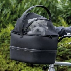 TRIXIE Fietsmand Voor Aan Het Stuur Zwart -Huisdierbenodigdheden Bevordering 4011905131085 3