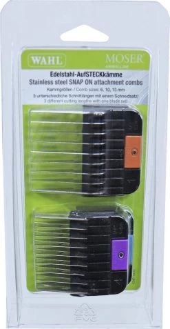 Moser Opzetkammen RVS Set 3 St