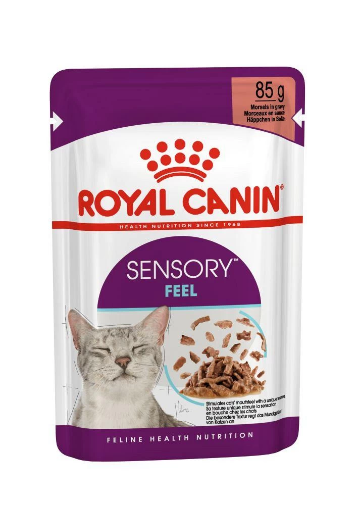 Royal Canin Kattenvoer Sensory Feel In Gravy 12 X 85 Gr 4 Royal Canin Kattenvoer Sensory Feel In Gravy 12 X 85 Gr - Afbeelding 2