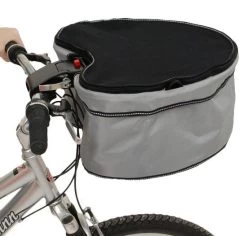 Hondenfietsmand Pod ILove Zwart/grijs