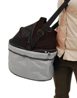 Hondenfietsmand Pod ILove Zwart/grijs -Huisdierbenodigdheden Bevordering 8019808092003 3