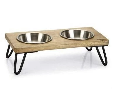 Designed By Lotte Voer- En Drinkbak Linga Bruin 3 Designed By Lotte Voer- En Drinkbak Linga Bruin