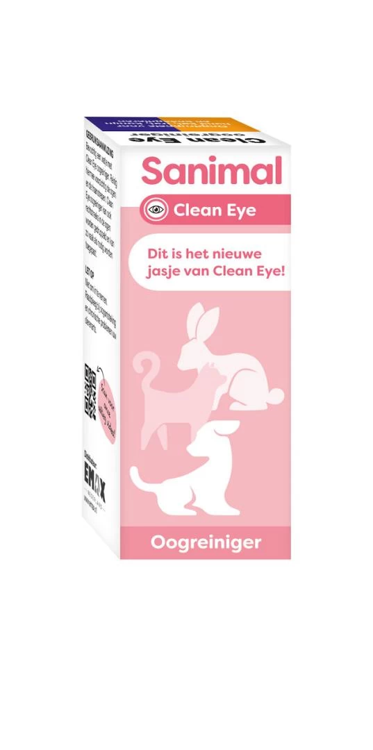 Sanimal Clean Eye Oogreiniger 30 Ml 3 Sanimal Clean Eye Oogreiniger 30 Ml