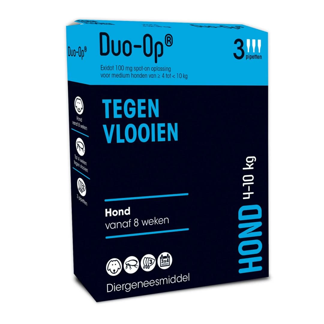 Duo-Op 4 - 10 Kg 100 Mg 3 Pipetten 3 Duo-Op 4 - 10 Kg 100 Mg 3 Pipetten