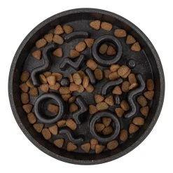 District 70 Cat Slow Feeder Dark Grey -Huisdierbenodigdheden Bevordering 8717202616473 2