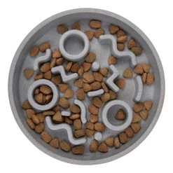 District 70 Cat Slow Feeder Ice Blue -Huisdierbenodigdheden Bevordering 8717202616497 2