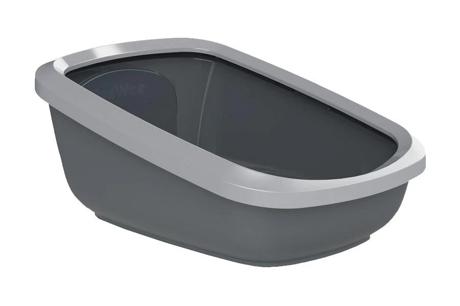 PeeWee Kattenbak EcoGranda Antraciet/Grijs 3 PeeWee Kattenbak EcoGranda Antraciet/Grijs