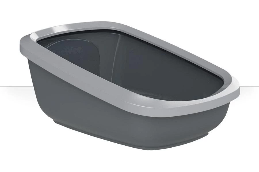 PeeWee Kattenbak Startpakket EcoGranda Antraciet/Grijs 4 PeeWee Kattenbak Startpakket EcoGranda Antraciet/Grijs - Afbeelding 2