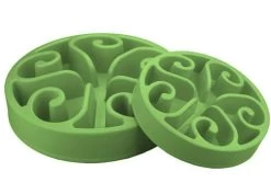 Eat Slow Live Longer Voerbak Original Green