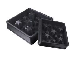 Eat Slow Live Longer Voerbak Star Grey