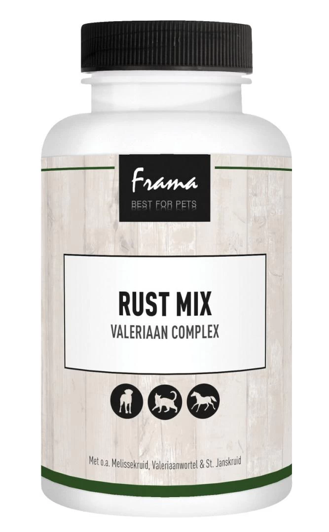 Frama Best For Pets Rustmix (Valeriaan Complex) 75 Gr 3 Frama Best For Pets Rustmix (Valeriaan Complex) 75 Gr