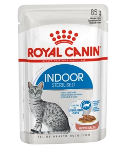 Royal Canin Kattenvoer Indoor In Gravy 12 X 85 Gr 7 Royal Canin Kattenvoer Indoor In Gravy 12 X 85 Gr -Huisdierbenodigdheden Bevordering Indoor in Gravy Pouch