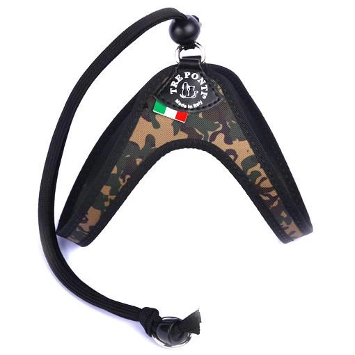 Tre Ponti Hondentuig Liberta Camou Groen 3 Tre Ponti Hondentuig Liberta Camou Groen