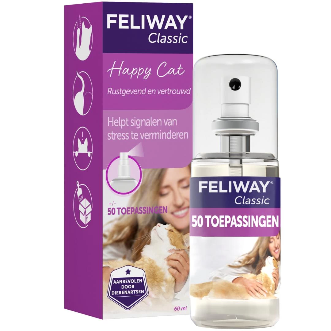 Feliway Classic Spray 60 Ml 3 Feliway Classic Spray 60 Ml