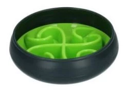 Eat Slow Live Longer Tumble Feeder Green