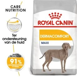 Royal Canin Hondenvoer Derma-comfort Maxi 3 Kg -Huisdierbenodigdheden Bevordering royal canin maxi dermacomfort volwassen hond vacht en huid hero packshot
